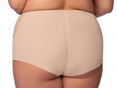 Nessa Linda High Waist Brief Beige  L-5XL No2-HW-BEZ