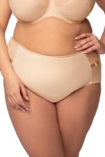 Linda High Waist Brief Beige