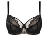 Subtille Linda Soft Bra Black/Mocha-thumb Underwired non-padded mesh bra 65-105, D-M LIN-SOFT-CZA-BEZ