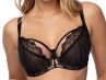 Subtille Linda Soft Bra Black/Mocha-thumb Underwired non-padded mesh bra 65-105, D-M LIN-SOFT-CZA-BEZ