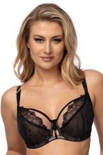 Linda Soft Bra Black/Mocha