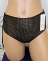 Nessa Lipsi Ruched Side Bikini Brief - Black & Copper-thumb  L/40-42 - 5XL/50-52 NO2-B&C