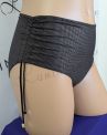 Nessa Lipsi Ruched Side Bikini Brief - Black & Copper-thumb  L/40-42 - 5XL/50-52 NO2-B&C