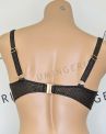 Nessa Lipsi UW Soft Cup Bikini Bra - Black & Copper-thumb Underwired, non-padded soft cup bikini top. 65-95, E-O N-508