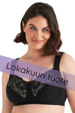 Lovely Lace Non-Wired Bra - Black