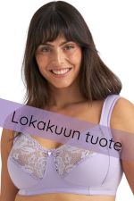 Lovely Lace Non-Wired Bra - Lavender