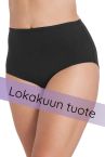 Miss Mary Organic Cotton Maxi Brief - Black-thumb  34/36 - 54/56 8422-06/BLK