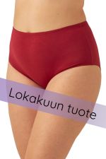 Organic Cotton Maxi Brief - Red