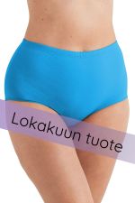 Organic Cotton Maxi Brief - Soft Aqua