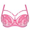 Gorsenia Lollipop Soft Bra Rose-thumb Underwired, non-padded mesh bra with embroidery. 65-95, D-K K846