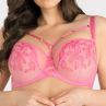 Gorsenia Lollipop Soft Bra Rose-thumb Underwired, non-padded mesh bra with embroidery. 65-95, D-K K846