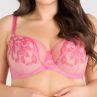 Gorsenia Lollipop Soft Bra Rose-thumb Underwired, non-padded mesh bra with embroidery. 65-95, D-K K846