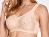 Miss Mary Lovely Jacquard Non-Wired Bra Beige-thumb non-wired, full cup bra with extra wide straps 80-110 D-I MM-2424-02