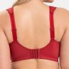 Miss Mary Lovely Jacquard Non-Wired Bra Red-thumb non-wired, full cup bra with extra wide straps. 80-110 D-I MM-2424-32/RED