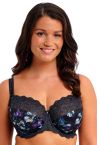 Fantasie Lucia UW Soft Side Support Bra - Midnight-thumb Underwired, unpadded side support bra. 65-95, D-M FL101501-MIH