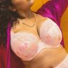 Elomi Lucie UW Stretch Plunge Bra Cosmos-thumb Underwired, full cup plunge bra with stretch lace. 70-100, E-N EL4490-COM