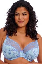 Lucie UW Stretch Plunge Bra Cornflower