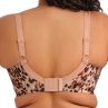 Elomi Lucie UW Stretch Plunge Bra - Wild Cat-thumb Underwired, full cup plunge bra with stretch lace. 70-100, E-O EL4490-WIT