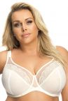 Gorsenia Luisse Soft Bra Cream-thumb Underwired, non-padded full cup bra 65-115, D-O K441-SMI