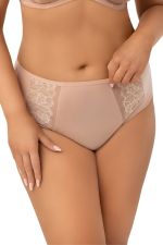 Luisse Lace Briefs - Almond