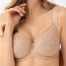 Gorsenia Luisse Lace UW Soft Comfort Bra - Almond-thumb Underwired, non-padded full cup bra with the loved Luisse frame. 65-100, D-M G018