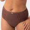 Gorsenia Luisse Mesh Briefs - Chocolate-thumb  L/40 - 4XL/48 K442/1-CHO