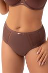 Gorsenia Luisse Mesh Briefs - Chocolate-thumb  L/40 - 4XL/48 K442/1-CHO