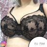 Subtille Venetia Soft Full Cup Bra Black Beige-thumb Underwired non-padded mesh bra 65-105, D-O VEN-SOFT-BEZ-CZE