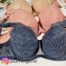 Nessa Abbi Padded Bra Grey-thumb Underwired, padded bra 60-95, D-M N001-502-GREY