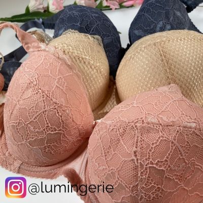 Nessa Abbi Padded Bra Rose Pink Underwired, padded bra 60-95, D-M N001-502-PINK