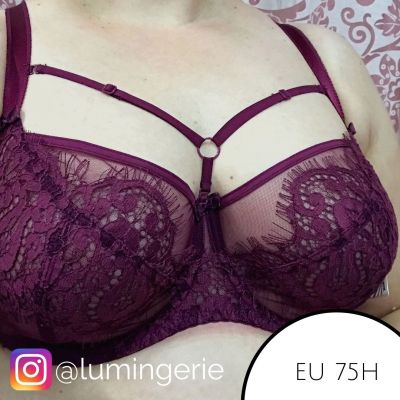 Gorsenia Palermo Soft Bra Cyclamen Underwired, non-padded bra 65-95, D-M K641