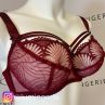 Nessa Valentina Soft Bra Claret-thumb Underwired, unpadded soft cup lace balconnet 65-100, D-P 036-500-CLT