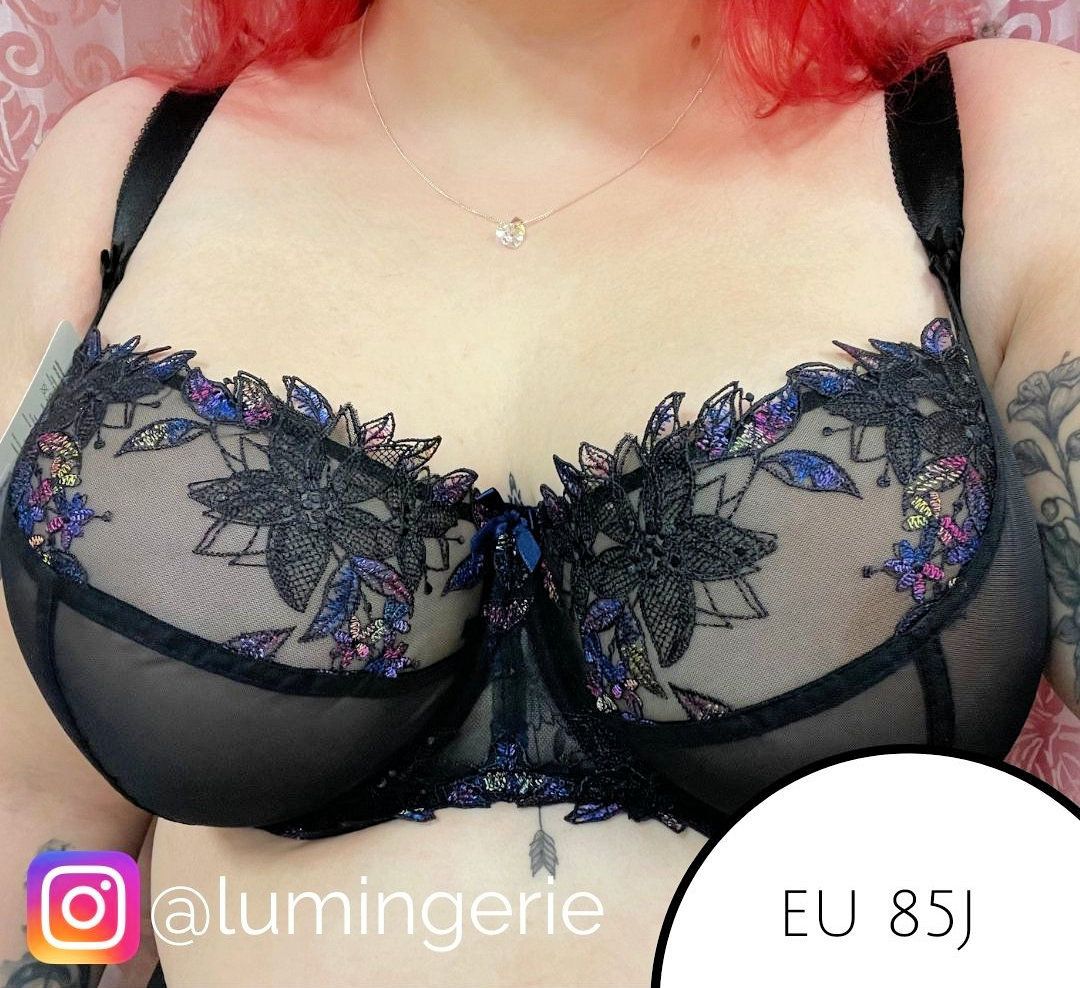 Nessa Valentina Soft Bra Claret  Lumingerie bras and underwear