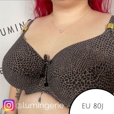 Nessa Moorea Padded Bikini Bra Underwired, padded bikini top 65-90, D-M N101-509