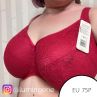 Nessa Felici Soft Comfort Minimizer Bra Raspberry-thumb Underwired non-padded comfort bra. 75-110, D-P FEL-N507-RSP