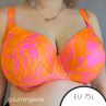 Ava Swimwear Tangerine UW Padded Bikini Bra-thumb Padded and underwired, full cup bikini bra. 70-100, D-L SK-214-TAN