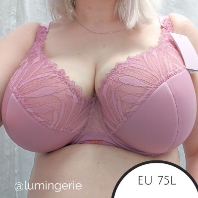 Ava Lingerie Yasemin UW Semi Soft Bra Pink Peony Underwired, semi soft bra. 65-105, D-L AV2105-PIP
