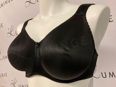 Bella Misteria Comfort Minimizer Soft T-shirt Bra Black Underwired, moulded minimizer t-shirt bra 65-100, D-L BM-7-BS-15-CZA