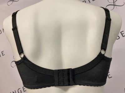 Bella Misteria Comfort Minimizer Soft T-shirt Bra Black Underwired, moulded minimizer t-shirt bra 65-100, D-L BM-7-BS-15-CZA