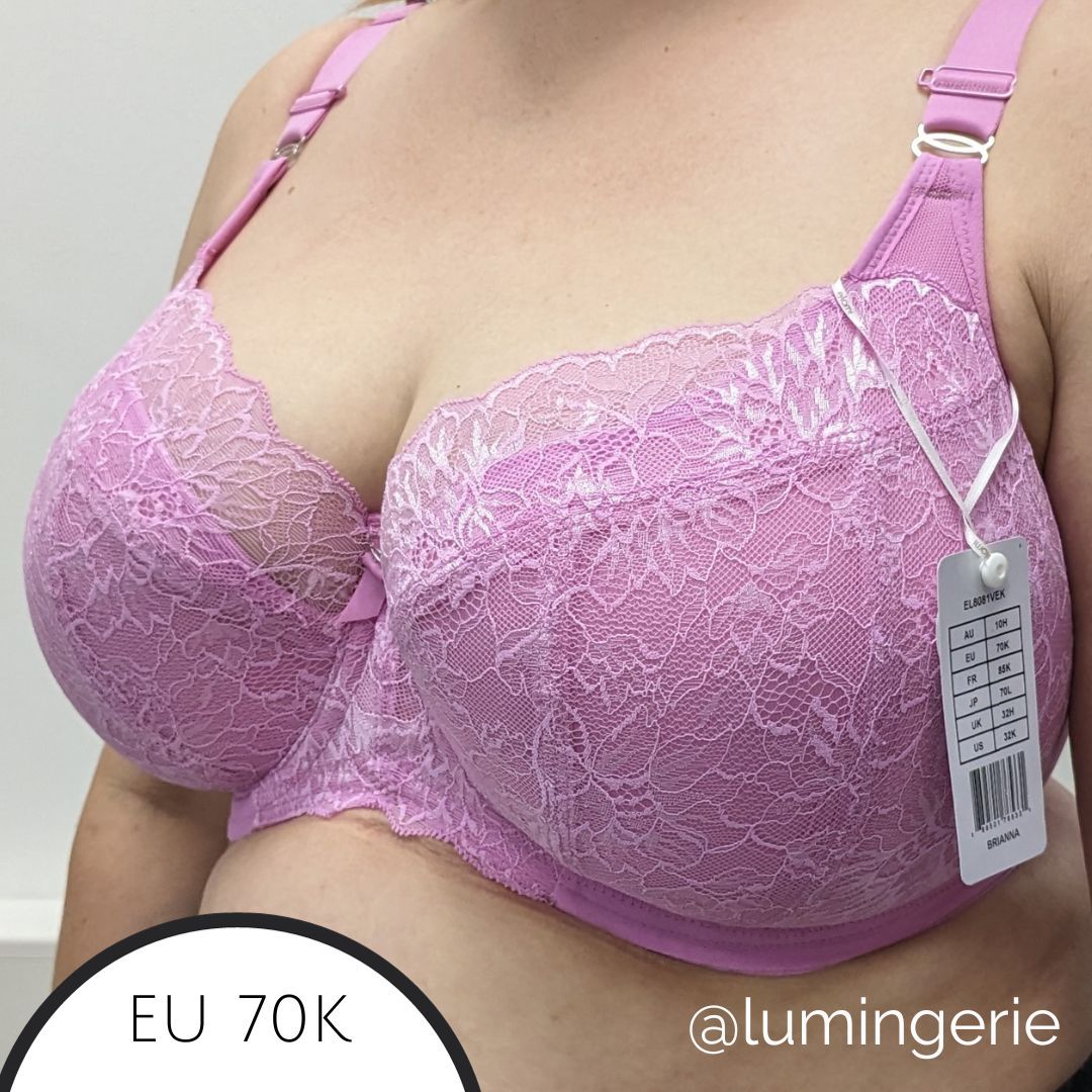 Elomi Brianna UW Padded Half Cup Bra Very Pink