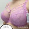 Elomi Brianna UW Plunge Bra Very Pink-thumb Underwired, full cup plunge bra. 70-100, F-O EL8080-VEK