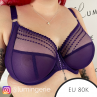 Elomi Matilda UW Plunge Bra Iris-thumb Underwired, full cup plunge bra 70-100, E-O EL8900-IRS