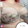 Nessa Clarisse Side Support Bra Rose Print-thumb Underwired non-padded side support bra 65-100, D-P CLA-N506-ROSE
