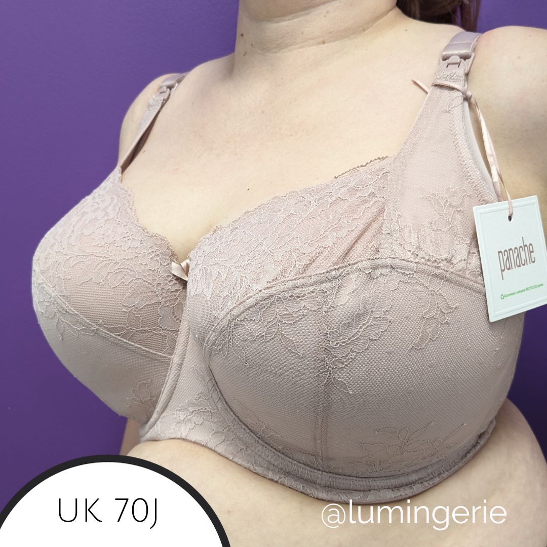 Panache Ana UW Nursing Bra Vintage  Lumingerie bras and underwear for big  busts