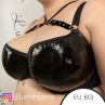 Scantilly by Curvy Kate Buckle Up Padded Half Cup Bra Black-thumb Underwired, padded half cup bra 65-85, E-L ST-015-105-BLK