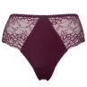 Plaisir Lush Lace Brazilian Burgundy-thumb Brazilian brief made of soft lace. 40-48 2053-33/BUR