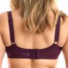 Plaisir Lush UW Lace Bra Burgundy-thumb Underwired, non padded, stretch lace bra. 75-100, D-H 41621-33/BUR