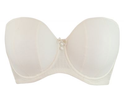 Curvy Kate Luxe Strapless Multiway Bra Ivory Underwired, padded, strapless multiway bra 60-90, D-M CK2601