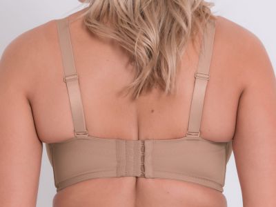 Curvy Kate Luxe *updated* Strapless Multiway Bra Latte Underwired, padded, strapless multiway bra. 60-90 D-O CK2601-LAT