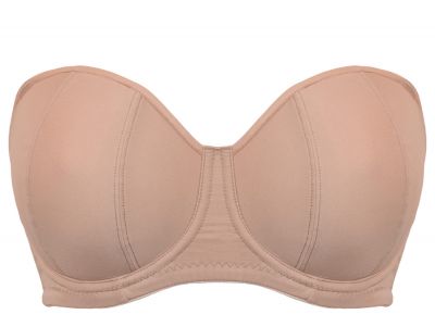 Curvy Kate Luxe *updated* Strapless Multiway Bra Latte Underwired, padded, strapless multiway bra. 65-90 D-M CK2601-LAT